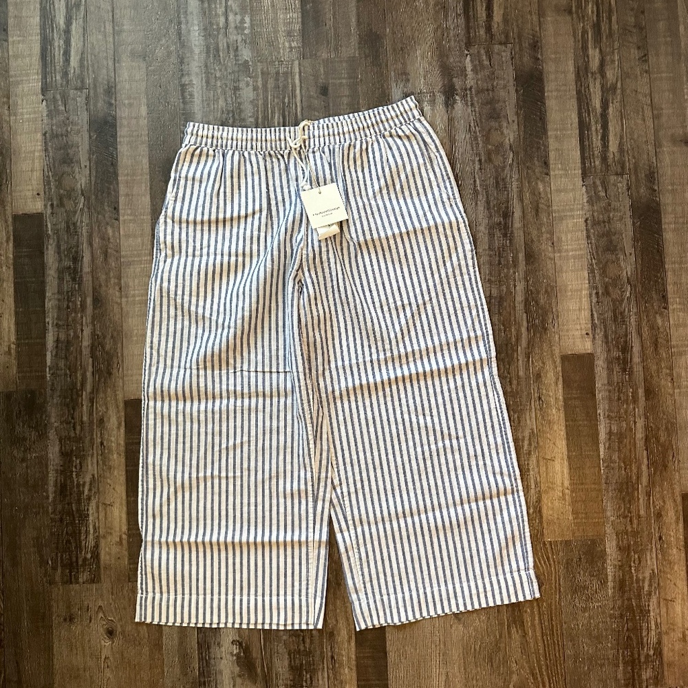 NWT Beachlunchlounge striped wide leg pant